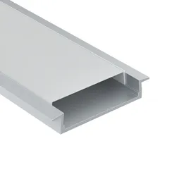 Алюминиевый профиль встраиваемый с фланцем 30x6 (Серебро, 2 м), ALM003S-2M Led Strip alm003s-2m