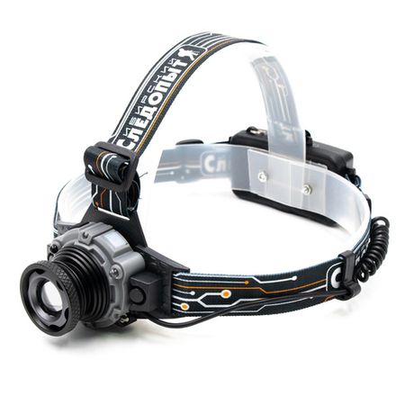 Фонарь налобный &quot;СИБИРСКИЙ СЛЕДОПЫТ-Вольт-М&quot;, 1 LED, zoom, аккум.1x2200mAh/60/