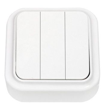 Выключатель 3-клав. бел. о/п (Беларусь)