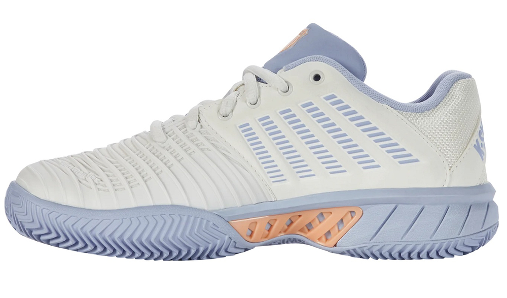 Женские теннисные кроссовки K-Swiss Express Light 3 HB - star white/heather/peach fuzz