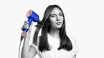 Фен Dyson Supersonic HD07, синий/розовый