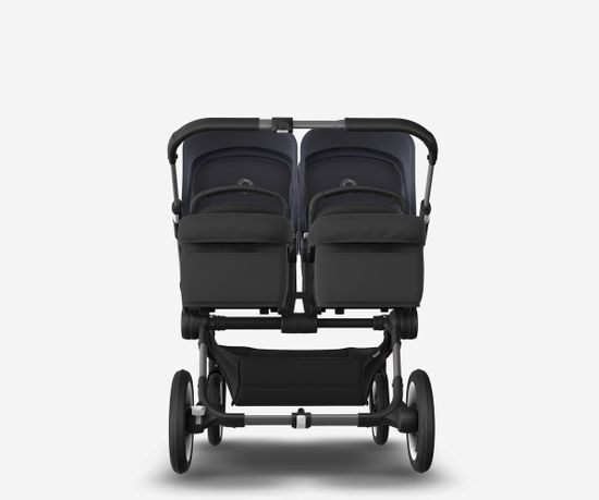 Коляска для двойни 2 в 1 Bugaboo Donkey 5 Twin Stormy blue/Midnight black/Graphite