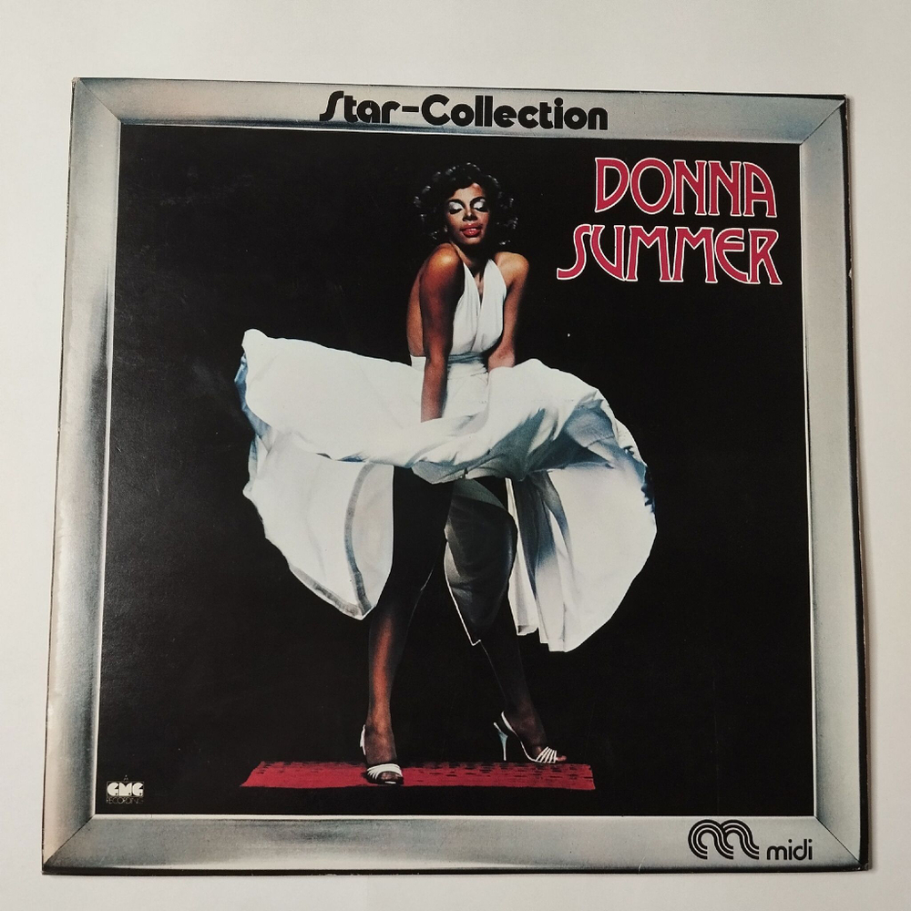Винтажная виниловая пластинка LP Donna Summer Star Collection (Germany 1977)