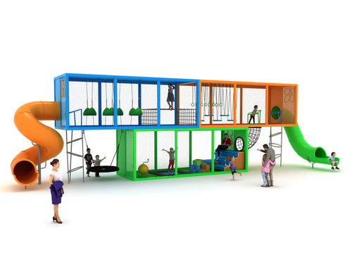 Игровой комплекс «СТРОЙКА ТРИО 2.1»