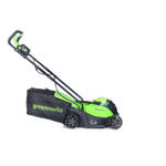 Газонокосилка аккумуляторная Greenworks GD24LM33, 24V, 33 см, бесщеточная, с 1хАКБ 2Ач и ЗУ