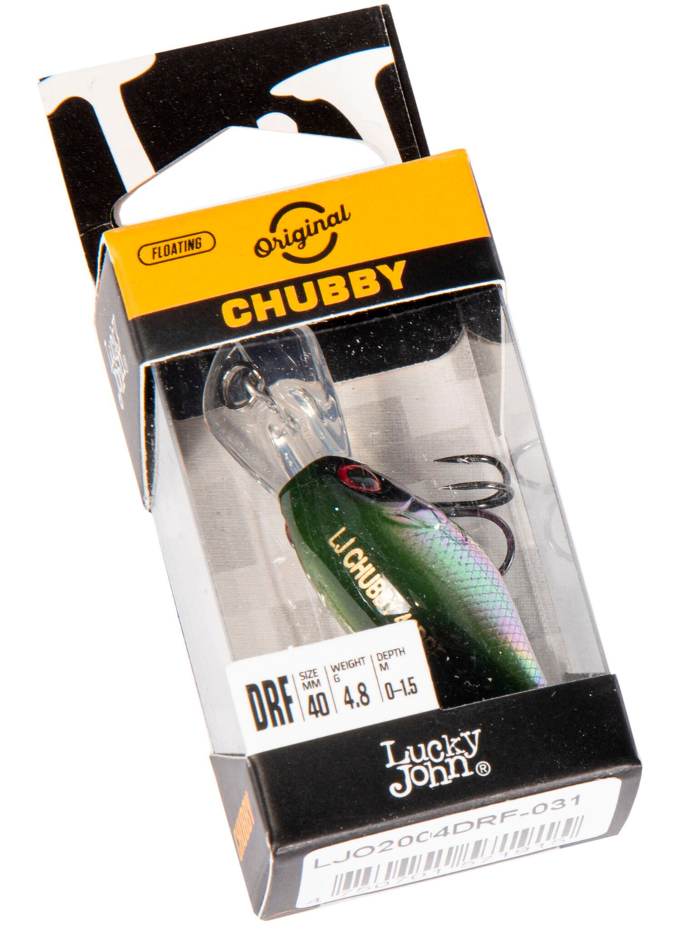 Воблер Lucky John CHUBBY 4DRF, цвет 031