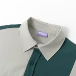 Сорочка Ymkashix Puff изумрудный/серый