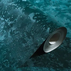 Обои флизелиновые изумрудные горячего тиснения Дюна 4004-72