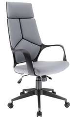 Кресло руководителя Everprof Trio Black TM Ткань Серый