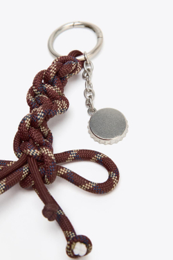 ZARA ШАРМ НА ВЕРЕВОЧКЕ, БОРДОВО-КРАСНЫЙ