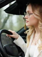 Оправа для очков для зрения женская металлическая