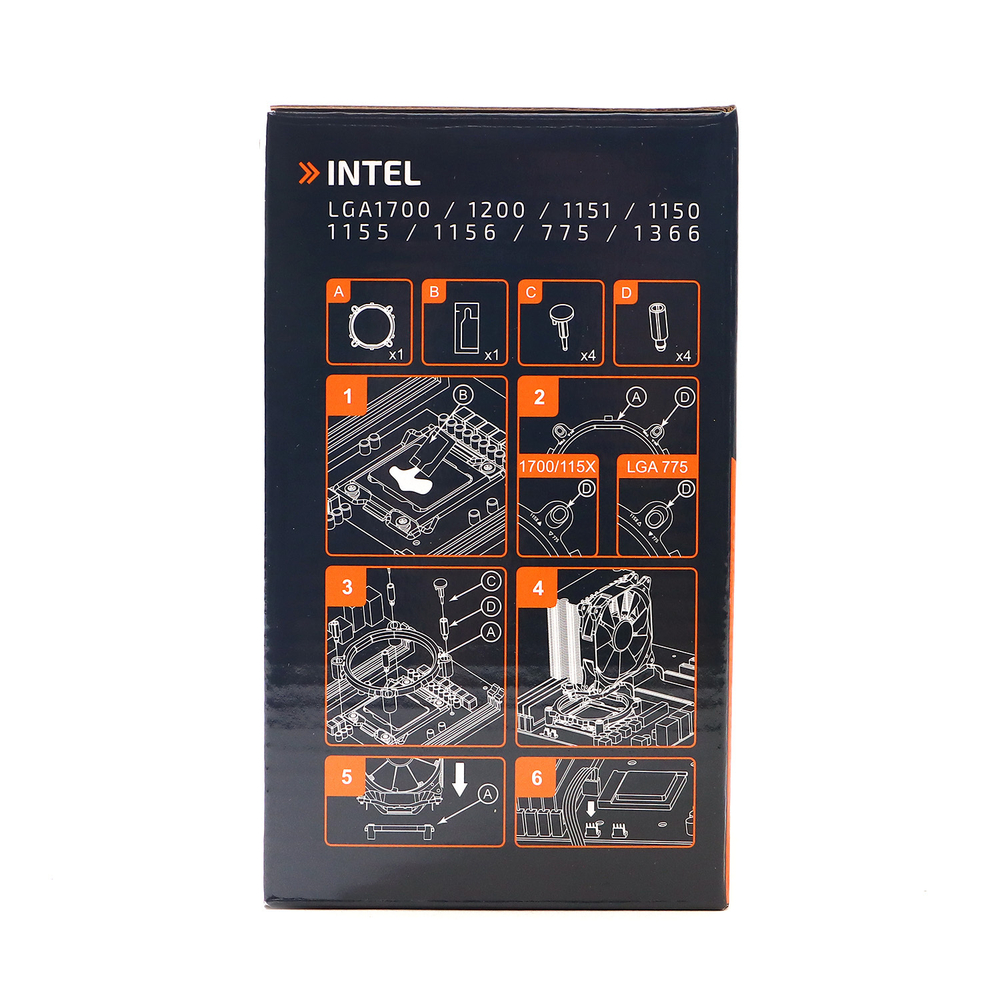 Кулер для CPU TESLA 920RGB V2, 1х120мм, 1600rpm, 3-pin, Al+Cu, серебристый-черный-белый/FRGB, 47CFM, 23дБ, 2-PIPE(прямой контакт), TDP 135Вт, INTEL 1700/1200/115x/775/1366, AMD AM5/AM4/AM3(+)/AM2(+)/FM2(+)/FM1/754/940/939 (TSL-920-RGB-V2)