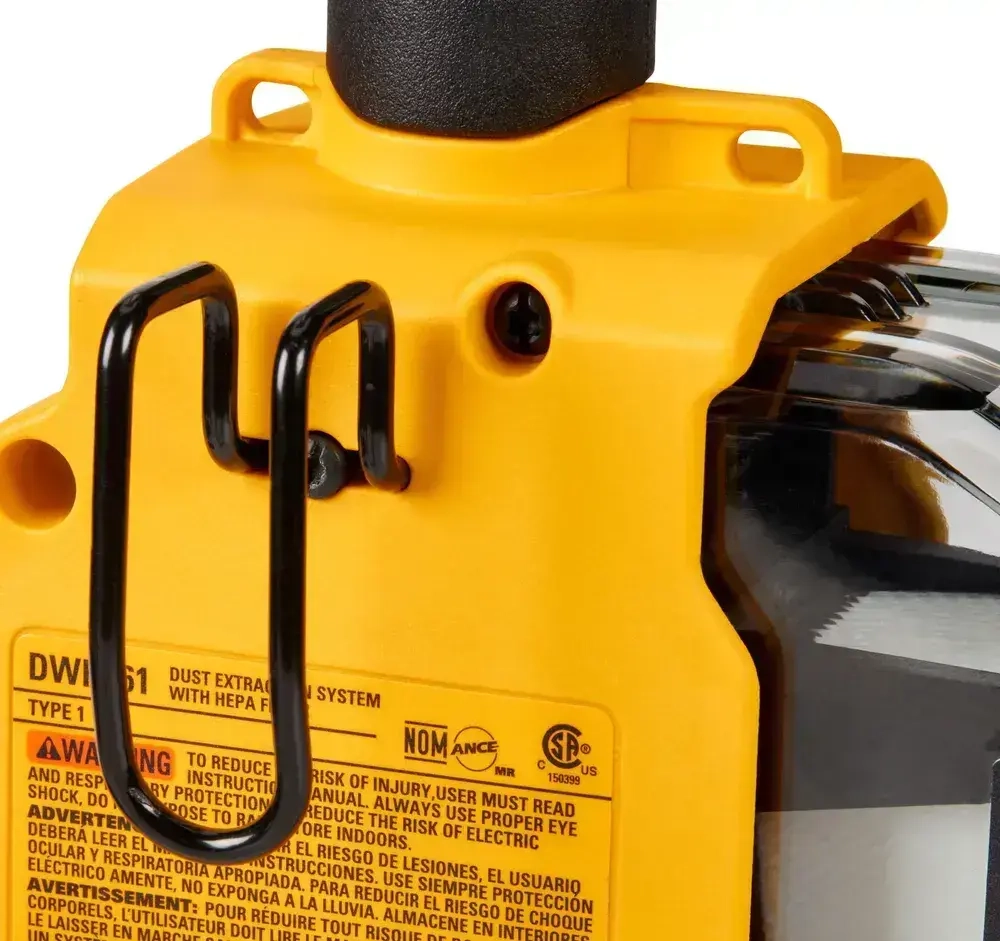 Аккумуляторный строительный пылесос DEWALT DWH161N, 18 В, 0.21 л, без АКБ и ЗУ