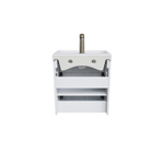 Тумба с умывальником подвесная с дверцами IDDIS Zodiac, белая, 50 см, ZOD5CD0i95K