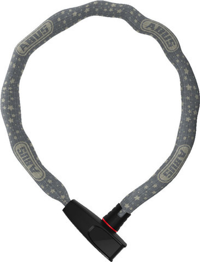 Цепь с замком для велосипеда Abus Catena 6806K/75, серый в звёздах