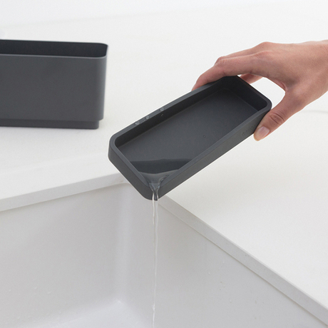 Органайзер 19х11.5х8.5см для раковины Brabantia Sink Side серый