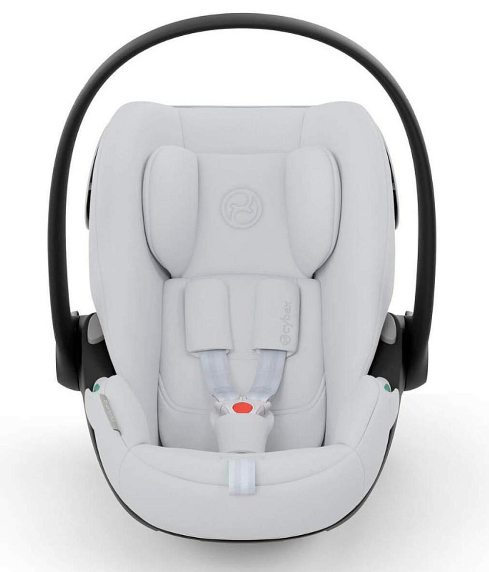 Коляска Cybex Priam IV Rosegold complete и автокресло Cloud G i-Size Fog Grey 3 в 1 Peach Pink