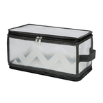 Короб складной на молнии "Зигзаг", Д300 Ш150 В150, серый