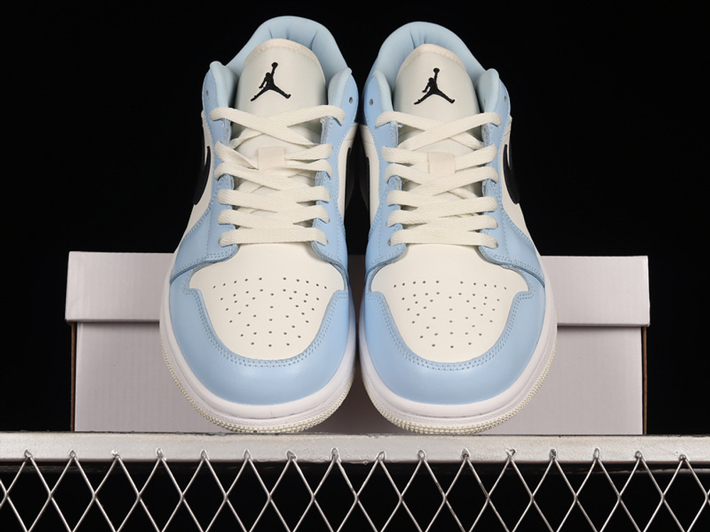 Jordan 1 Low Ice Blue Black