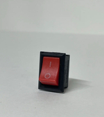 Рокерный (ON-OFF) выключатель, мини, прямоугольная, красная клавиша, TG (1 шт.)