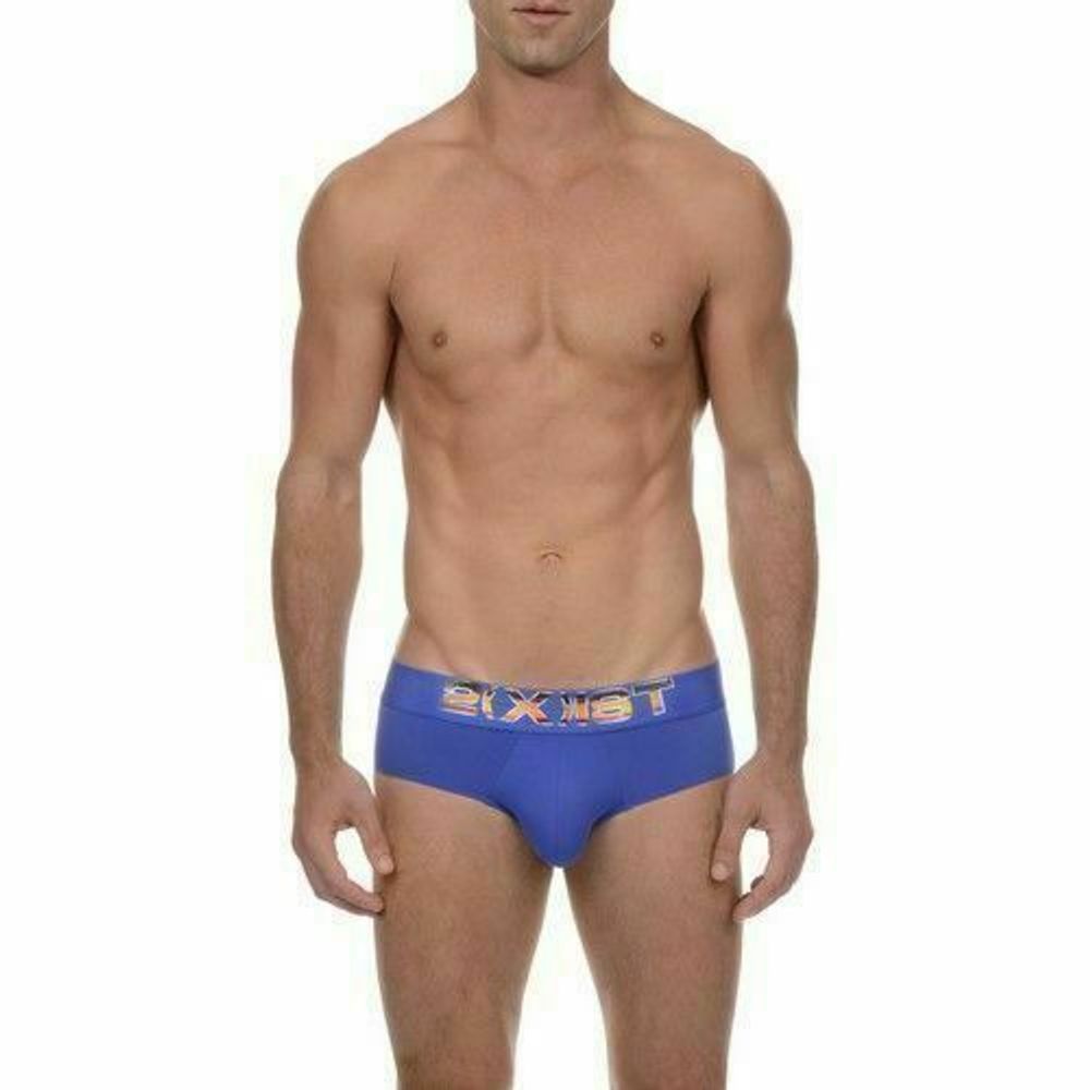 Мужские трусы Брифы синие 2(x)ist Men&#39;s Electric No-Show Brief Limited Edition Navy