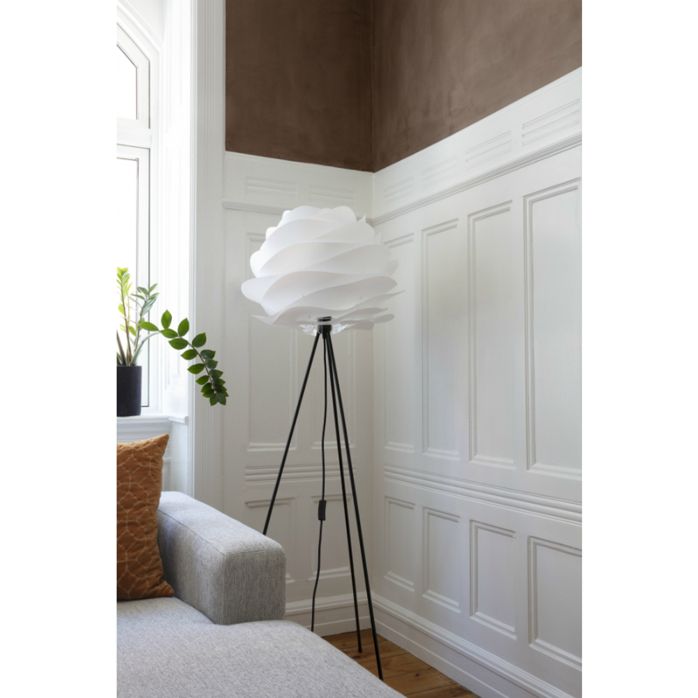 Штатив черный для светильника напольный, длина провода 3 м