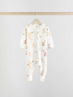 Комбинезон / Cлип для малышей Next E19-693, 5 шт., Бежевый, Молочный