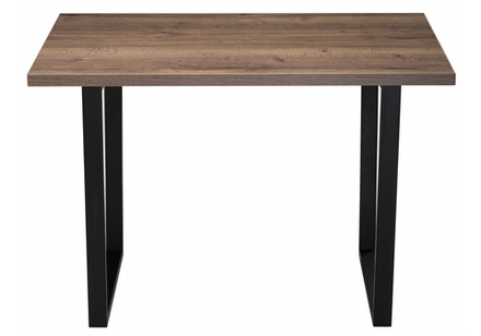 Стол деревянный Woodville Эльпатия 110 дуб велингтон, черный матовый