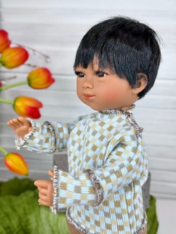 Кукла D Nenes виниловая 34см Marco (022223)