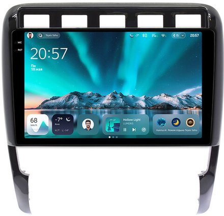 Магнитола для Porsche Cayenne 1 2002-2010 - Teyes CC4 монитор 9.2" 2K QLED на Android 14, Snapdragon 680, DSP, CarPlay, 4G SIM-слот