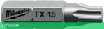 Бита Milwaukee TX10 25мм 25шт (4932399594)