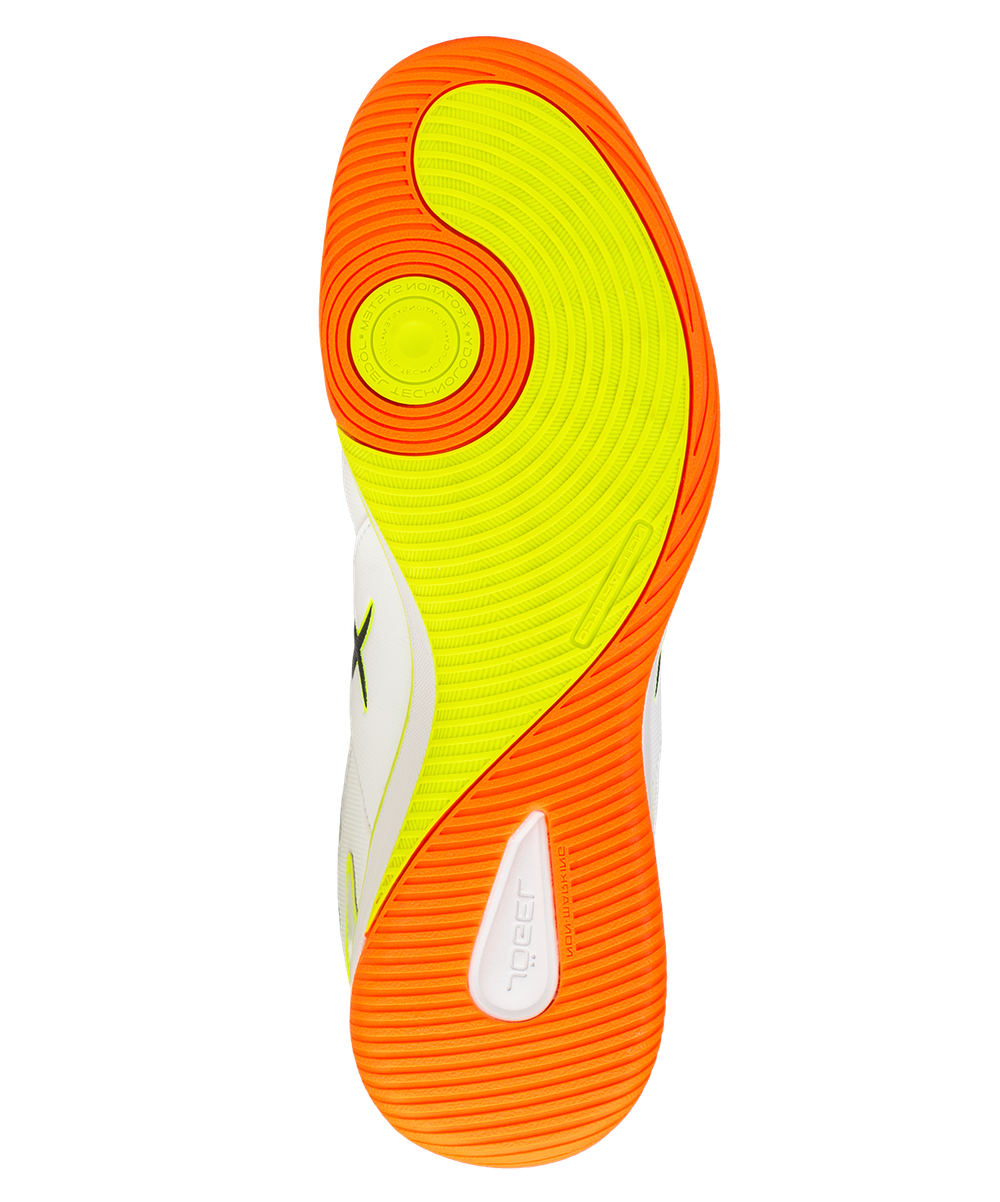 Бутсы зальные Tornado 2.0 White/orange