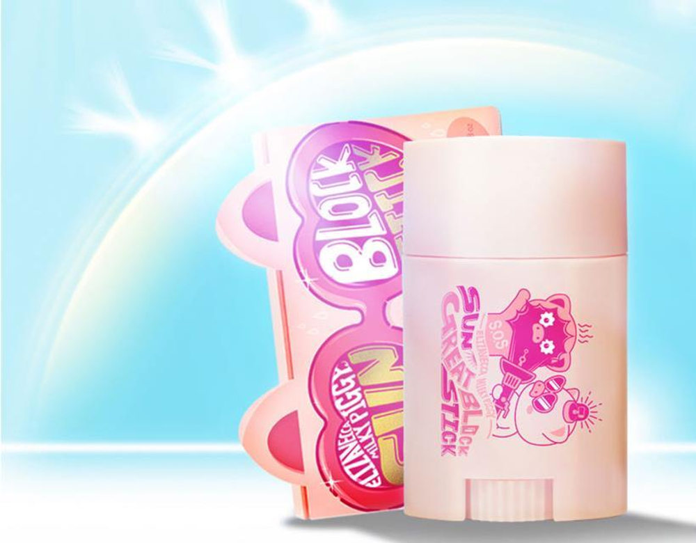 Elizavecca Milky Piggy Sun Great Block Stick SPF50+ PA+++  cтик для лица солнцезащитный