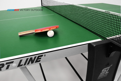 Стол теннисный VICTORY 6 Всепогодный Зелёный, синий.