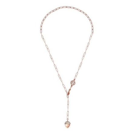 Колье Boccadamo Caleida KGR003RS RG с кристаллами Swarovski, покрытием золотом