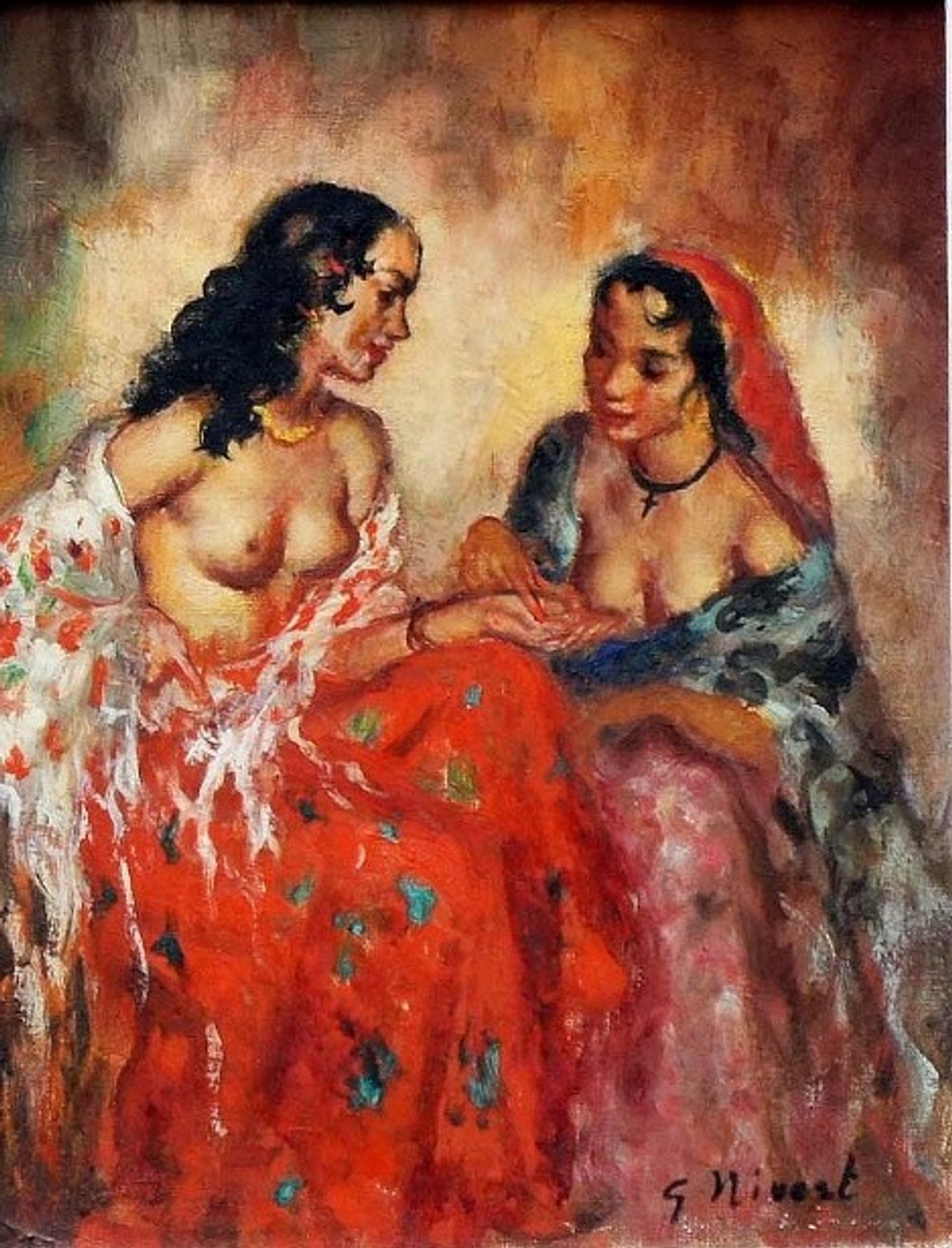 Georgette Nivert (1900-1950) - эротическое искусство французского художника