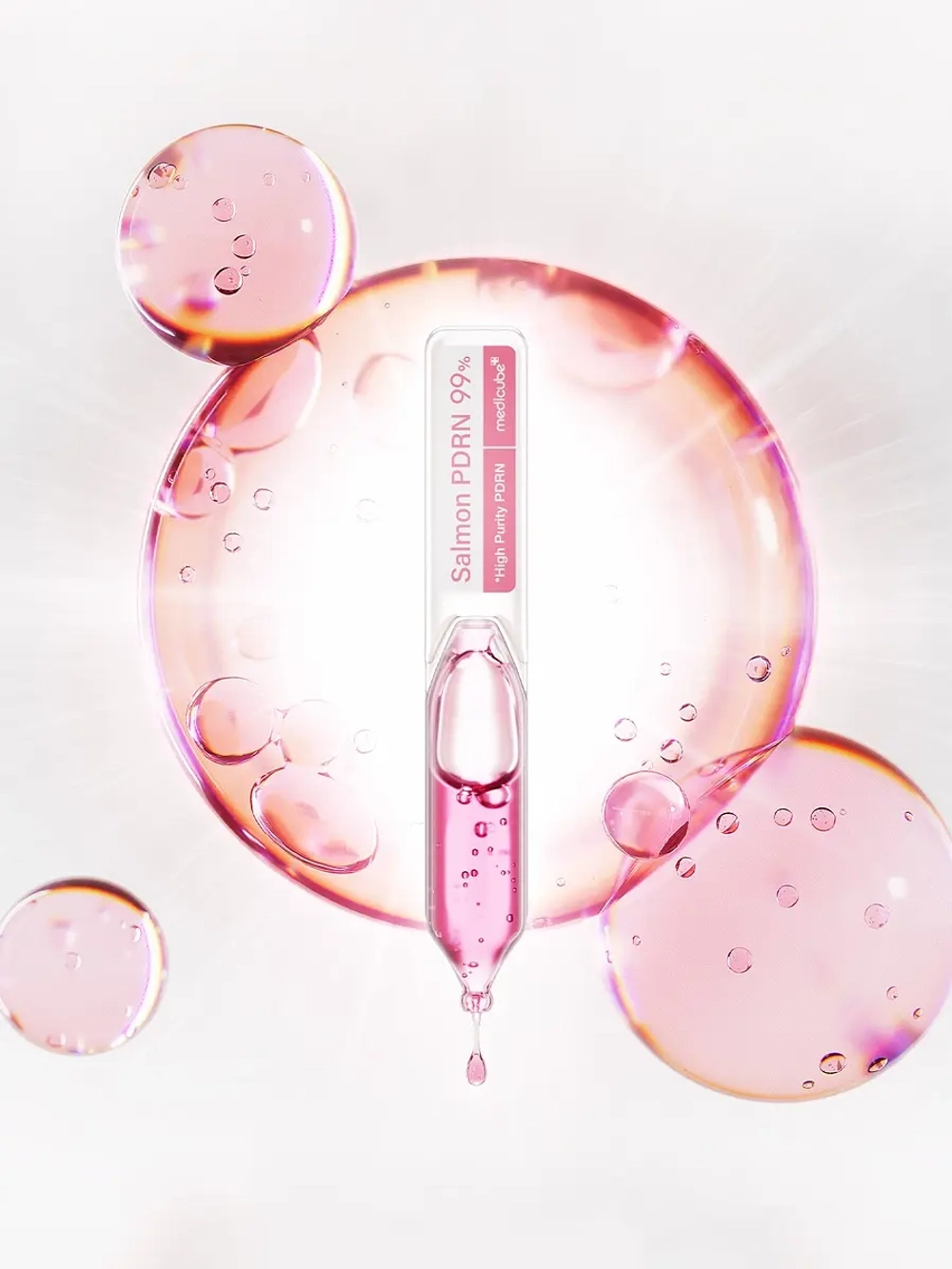 Medicube Осветляющая коллагеновая сыворотка с ПДРН для сияния кожи PDRN Pink One Day Serum 1.5 мл х 10 шт