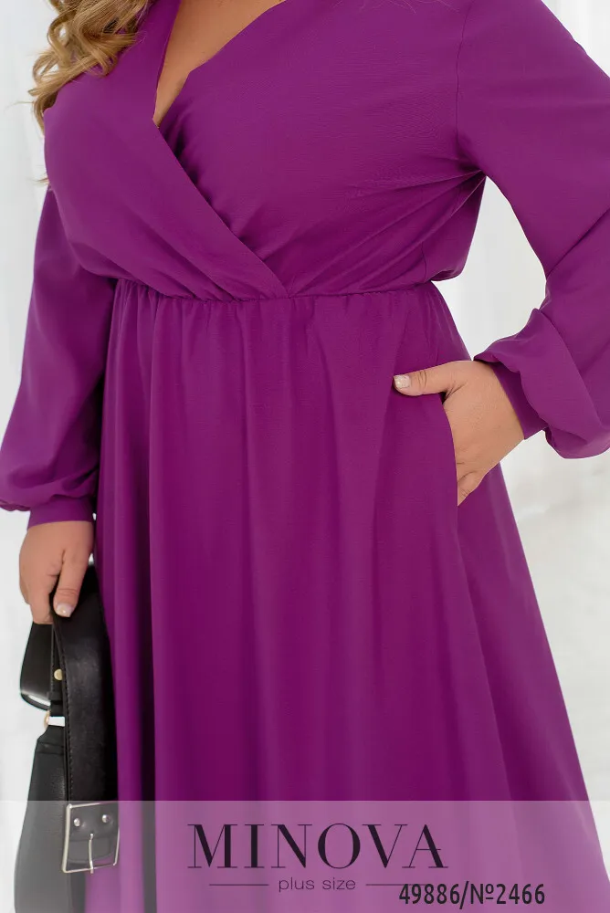 Платье 2466-фуксия Minova