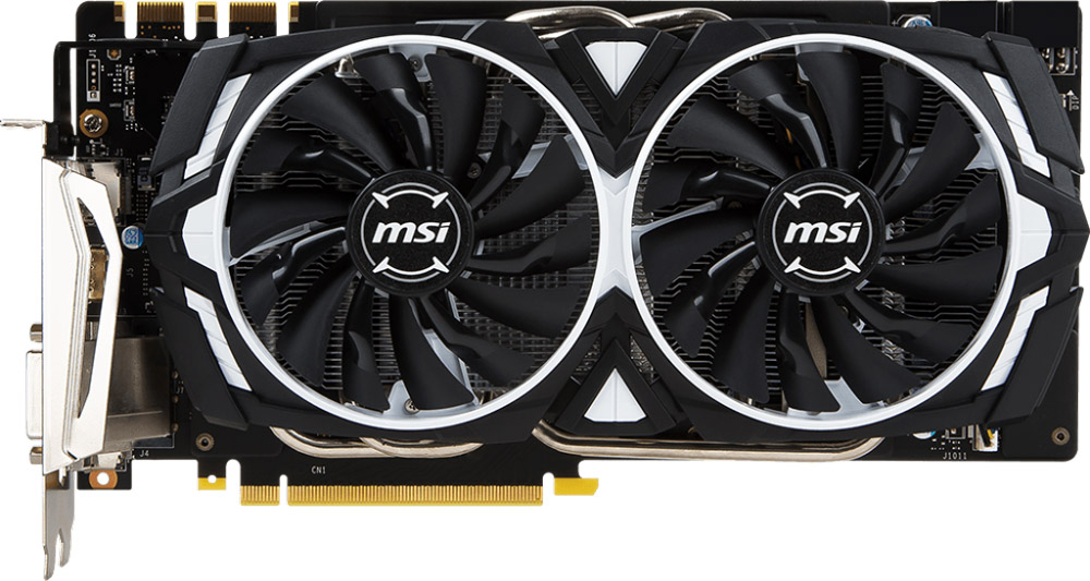 Видеокарта MSI GeForce GTX 1070 Ti ARMOR 8Gb