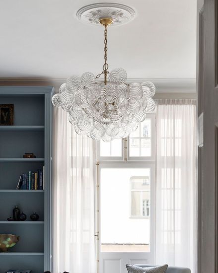 Стеклянная люстра “Алисия”