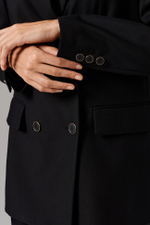 1907 Жакет женский (черный)