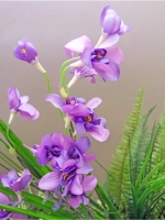 Искусственные цветы для декора в кашпо