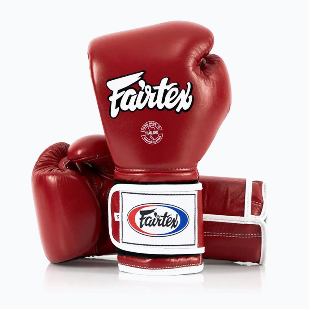 Боксёрские перчатки Fairtex Heavy Hitter's Mexican Style red