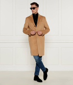 Хлопковое пальто h-hyde BOSS BLACK - бежевый(50525739)