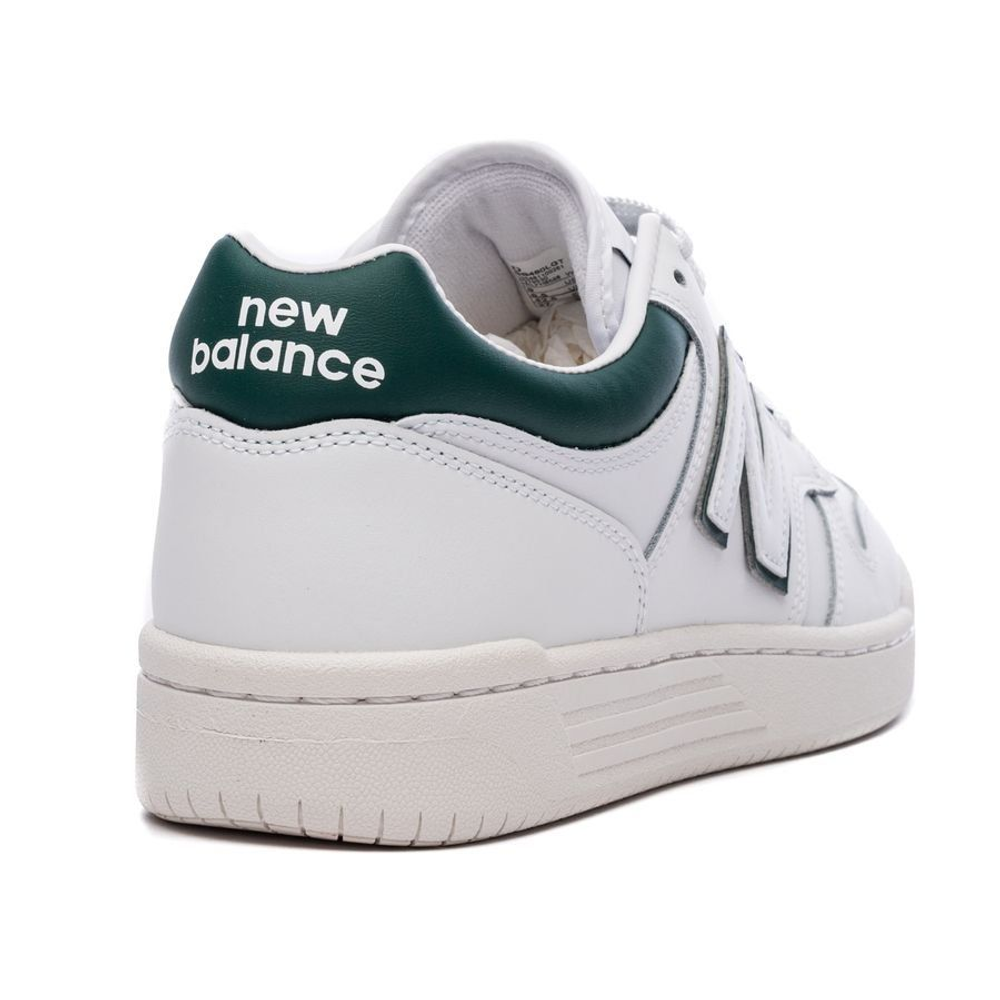 BB480LGT Кроссовки New Balance 480 White/Green Male