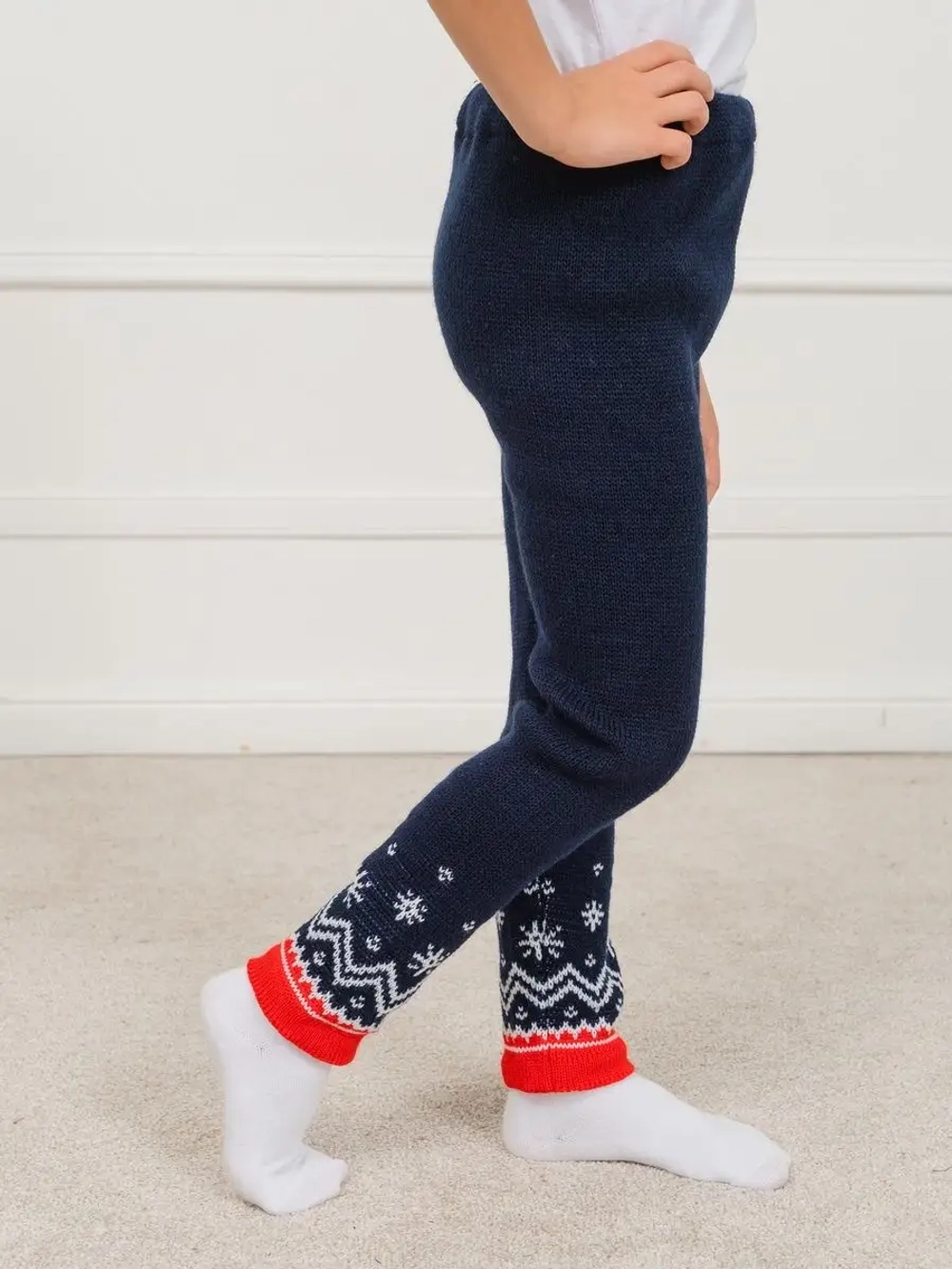 Леггинсы вязаные