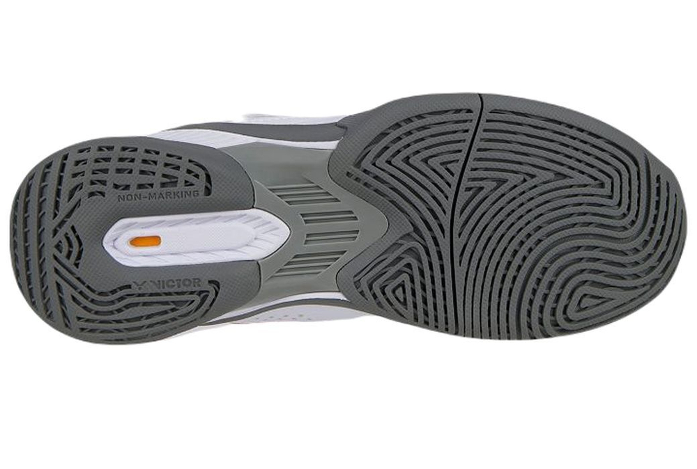 Женские кроссовки для бадминтона/сквоша Victor A610IVF - white/grey