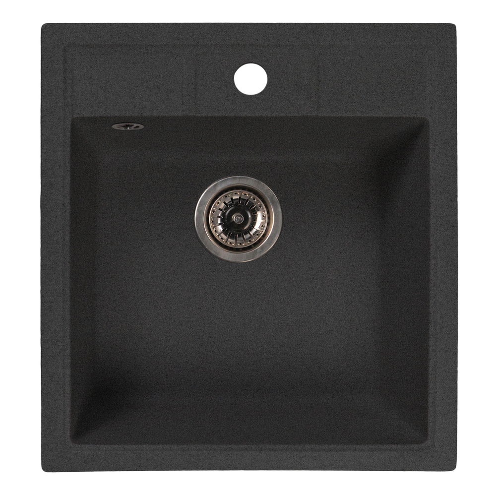 Мойка ML-GMS110 СТАНДАРТ прямоугольная, черный (308), 497*440*175мм