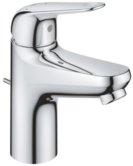 Смеситель для раковины GROHE Swift, однорычажный, DN 15, размер S, хром (24322001)