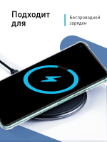 Чехол ROSCO для Xiaomi Mi 11 Lite (арт. XM-MI11L-HARD-TPU-POCKET )